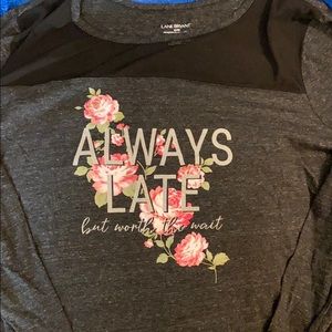 Lane Bryant long sleeve T-shirt